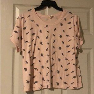 Tee with Dinosaurs.